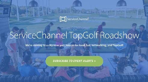 ServiceChannel TopGolf Roadshow